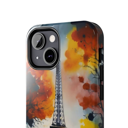 Watercolor Eiffel Twilight Defender Case