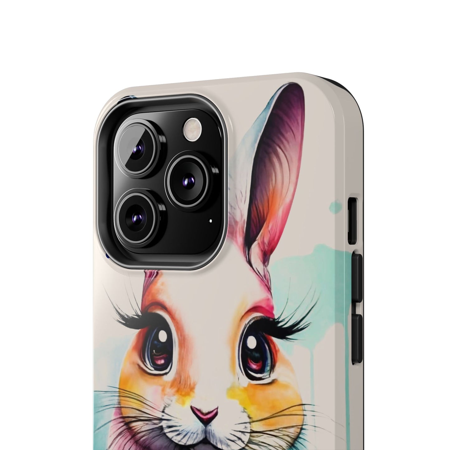 Minimalist Bunny Abstract Art Tough Phone Case