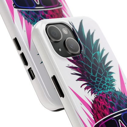 Sunglass Clad Pineapple Funk Tough Phone Case
