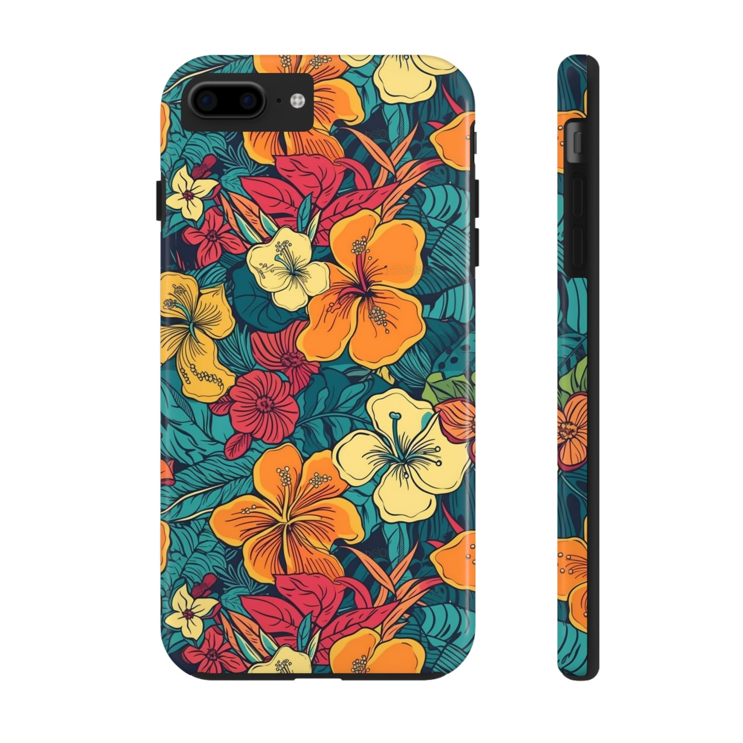 Brilliant Lokelani - Hawaiian Tough Phone Case