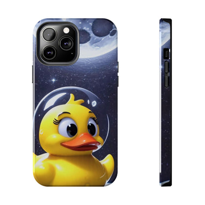 Lunar Space Duck Adventure Tough Phone Case