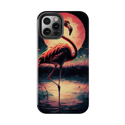 Sunset Flamingo Defender Case