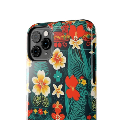 Hibiscus Haze - Hawaiian Tough Phone Case