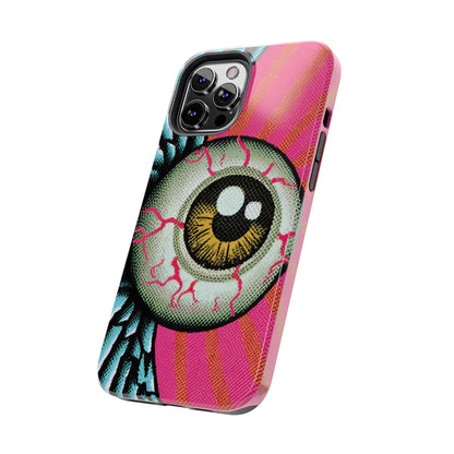 Winged Eye Pop Art Tough iPhone Case