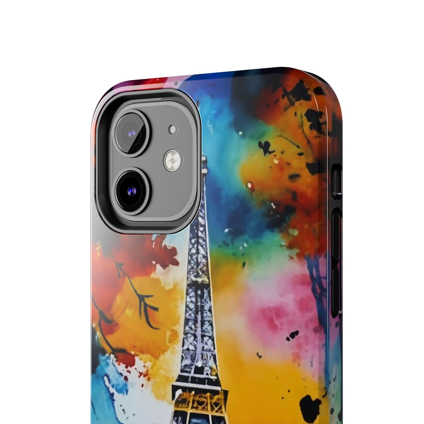 Vibrant Twilight Eiffel Defender Case