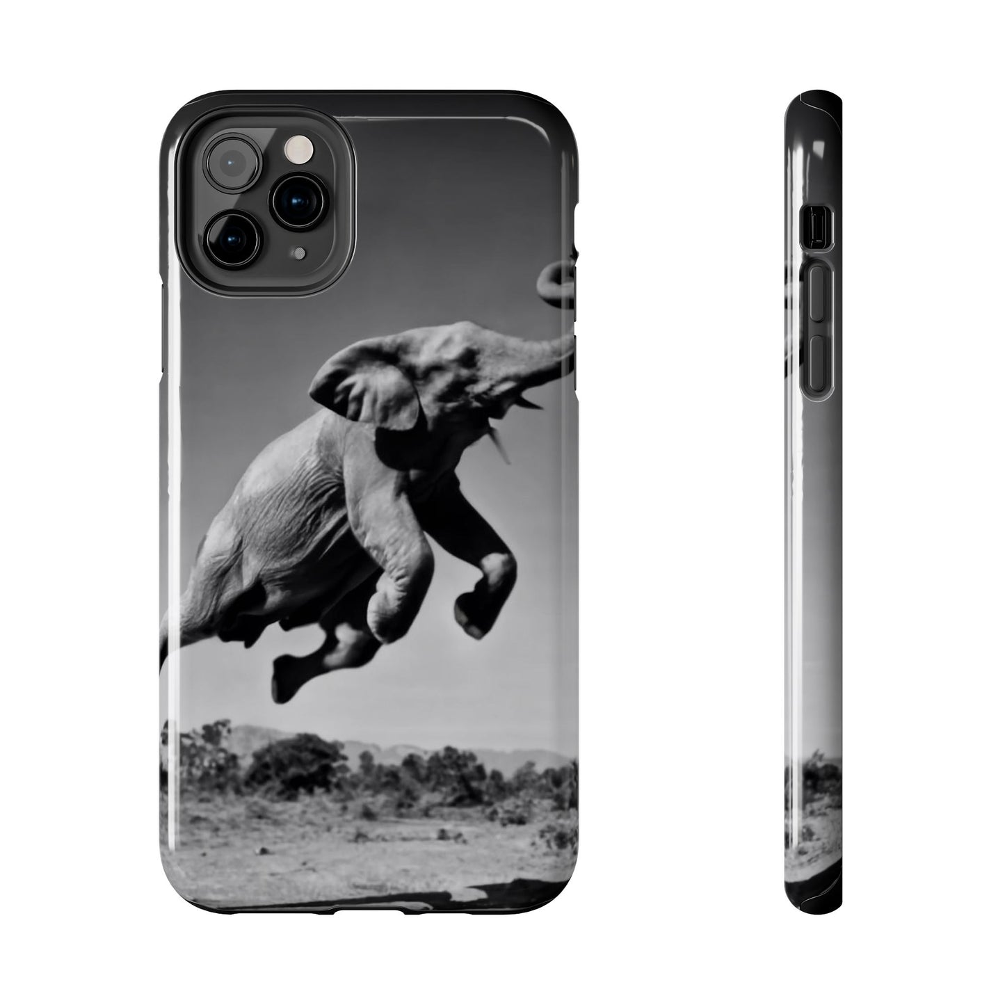 Majestic Elephant Leap Tough Phone Case