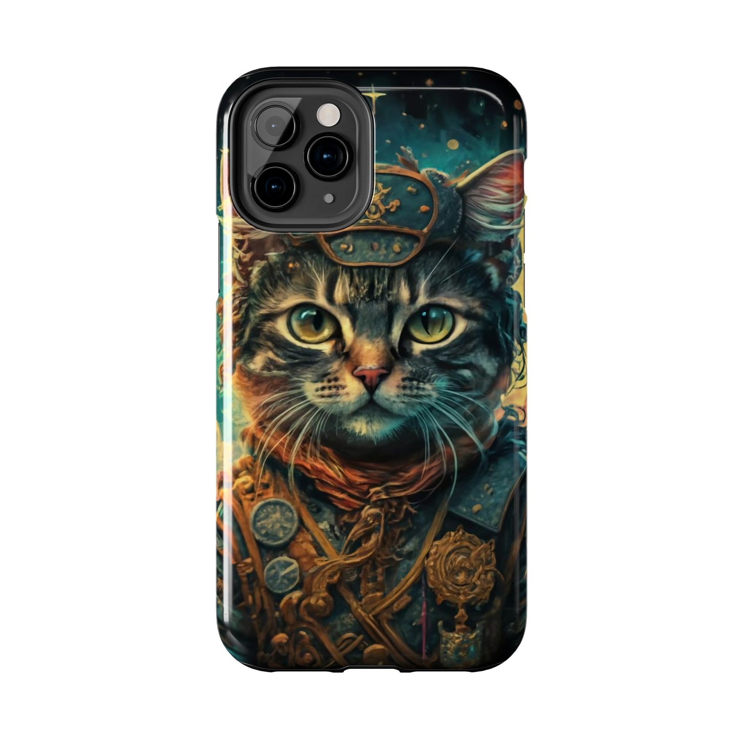 WhimsyCat Starry Night Tough Phone Case