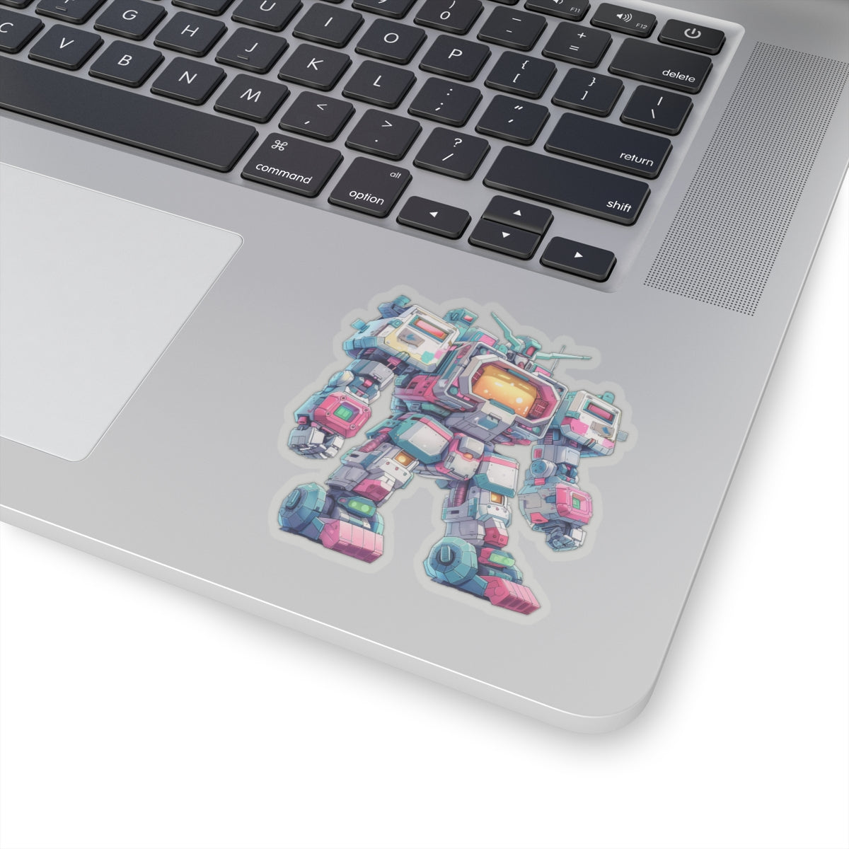 Pixelated Power Bot Sticker