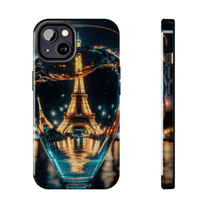 Eiffel Tower Through the Looking Glass Tough Phone Case