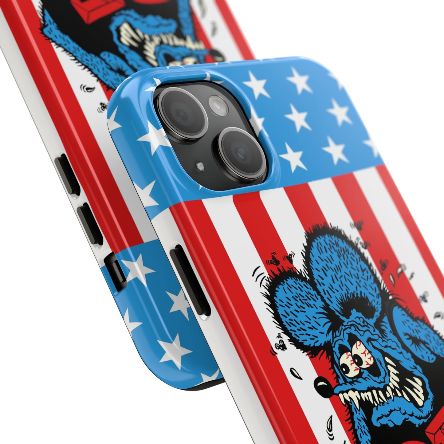 Red, White and Fink - Tough Phone Case