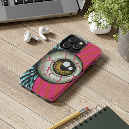 Winged Eye Pop Art Tough iPhone Case