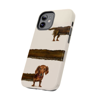 Wraparound Dachshund Long Dog Tough Phone Case