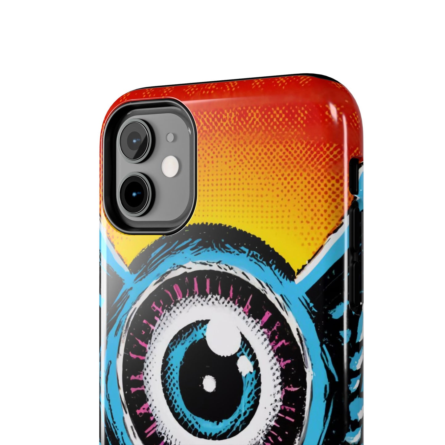 Bursting Vision Winged Eye iPhone Case