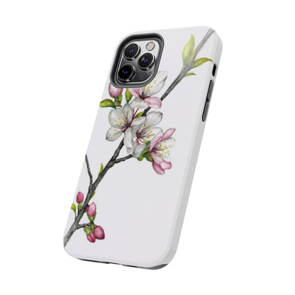 Minimalist Blossom Branch Tough Phone Case