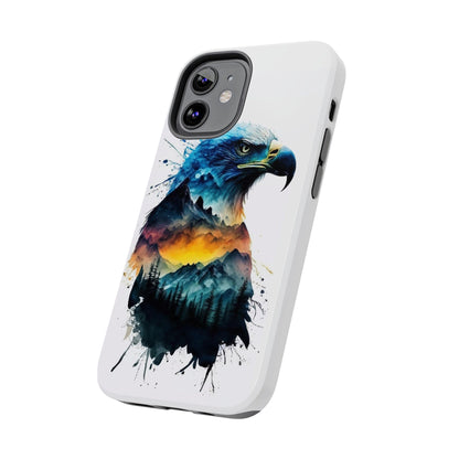 Intense Gaze Bald Eagle Tough Phone Case