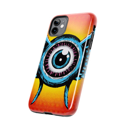 Bursting Vision Winged Eye iPhone Case