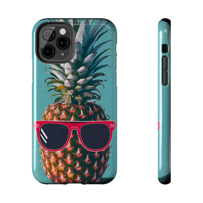 Beach-Ready Pineapple Sunglasses Tough Phone Case