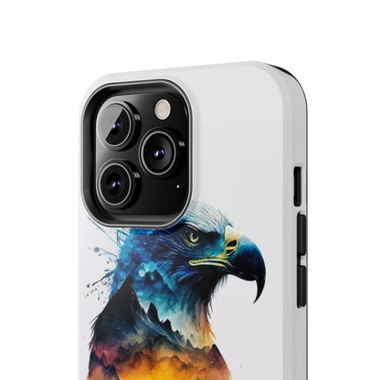 Intense Gaze Bald Eagle Tough Phone Case