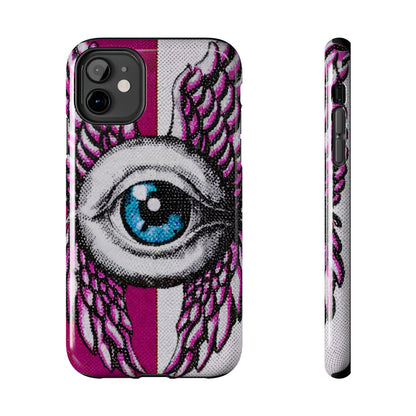 Dual-Tone Winged Eye iPhone Case