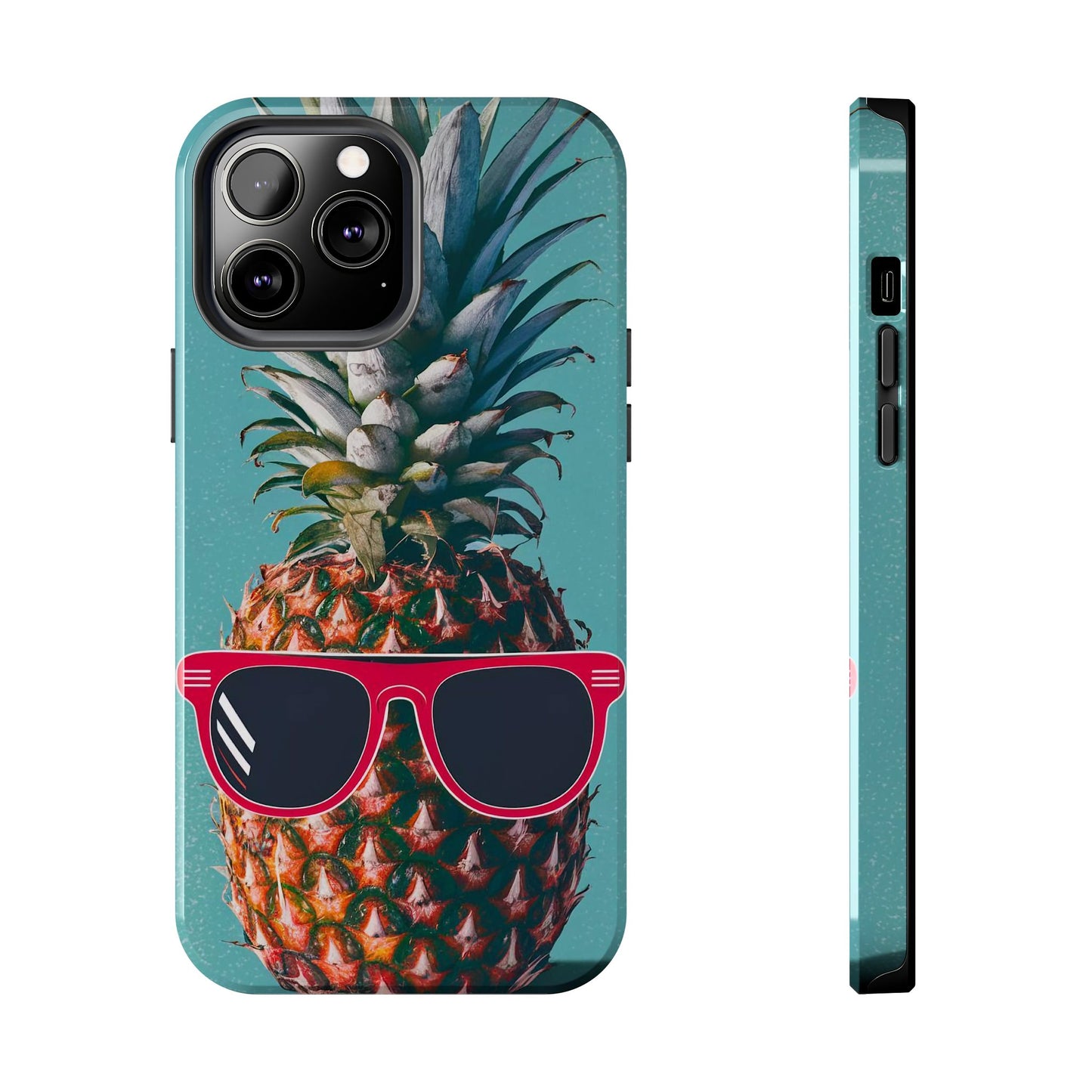 Beach-Ready Pineapple Sunglasses Tough Phone Case