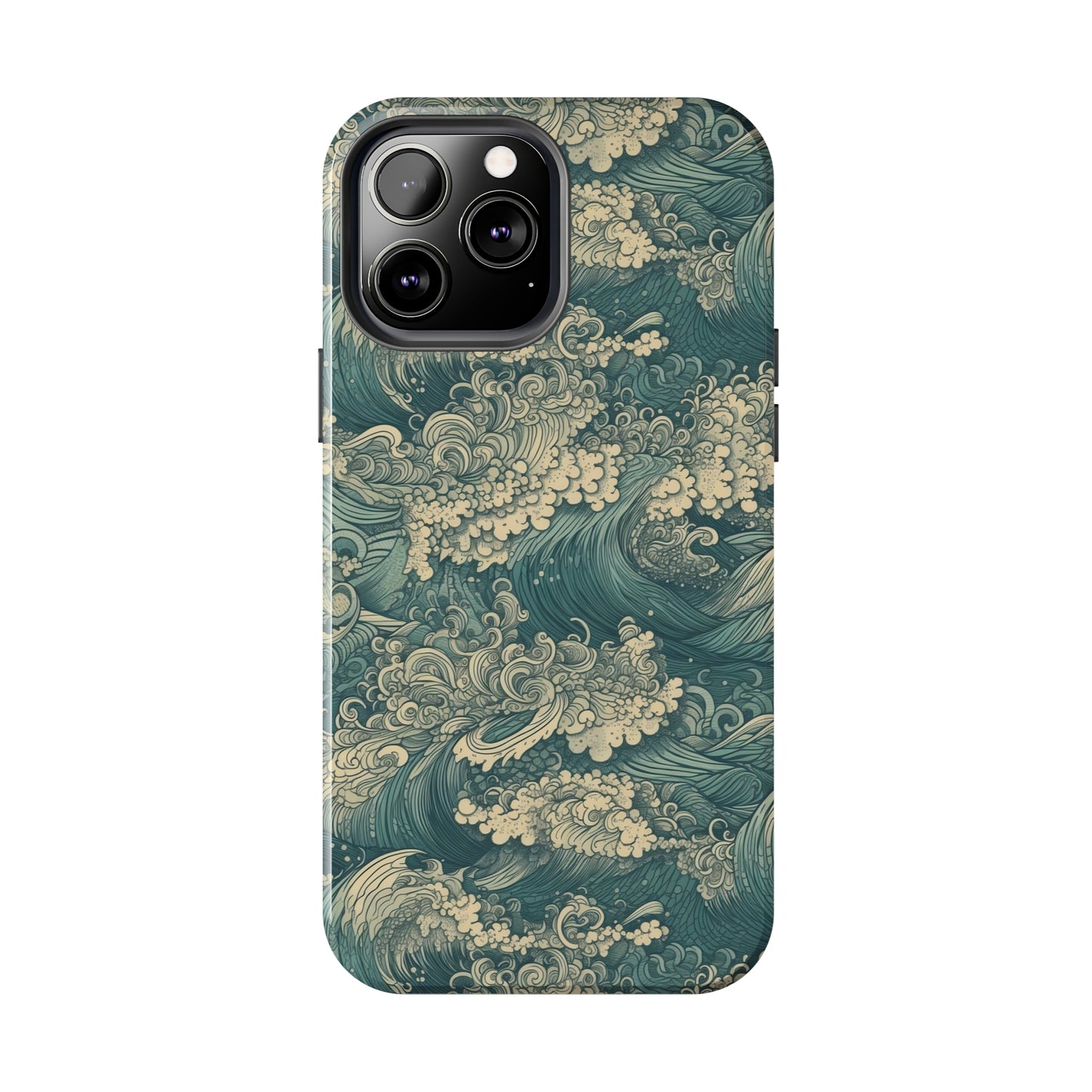 Tranquil Tides - Wave of Colors - Tough Phone Case