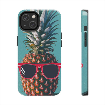 Beach-Ready Pineapple Sunglasses Tough Phone Case