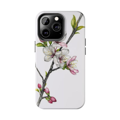 Minimalist Blossom Branch Tough Phone Case