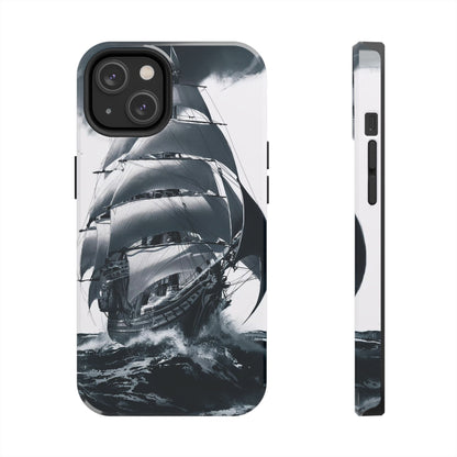 Tempest Voyage Pirate Ship Tough Phone Case