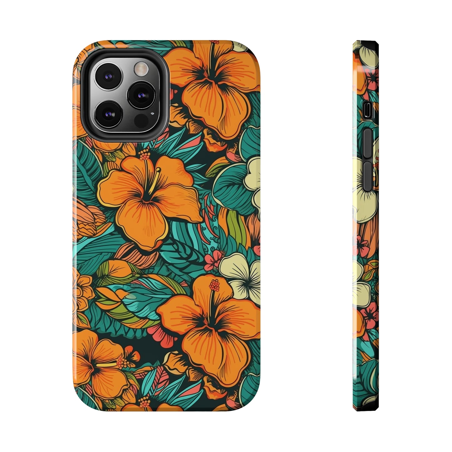 Sunset Tiare - Hawaiian Tough Phone Case