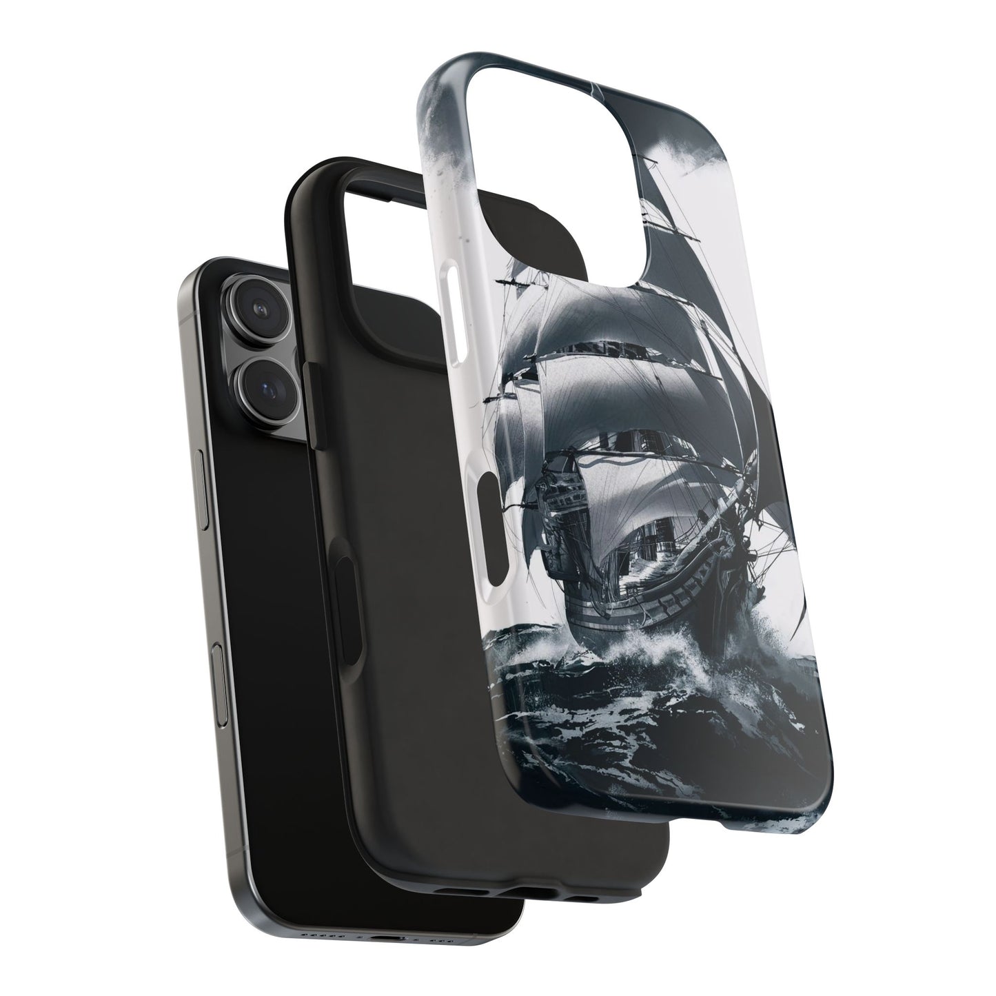 Tempest Voyage Pirate Ship Tough Phone Case