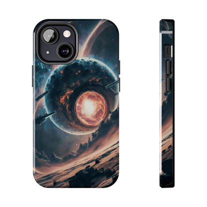 Cosmic Implosion Planet Tough Phone Case