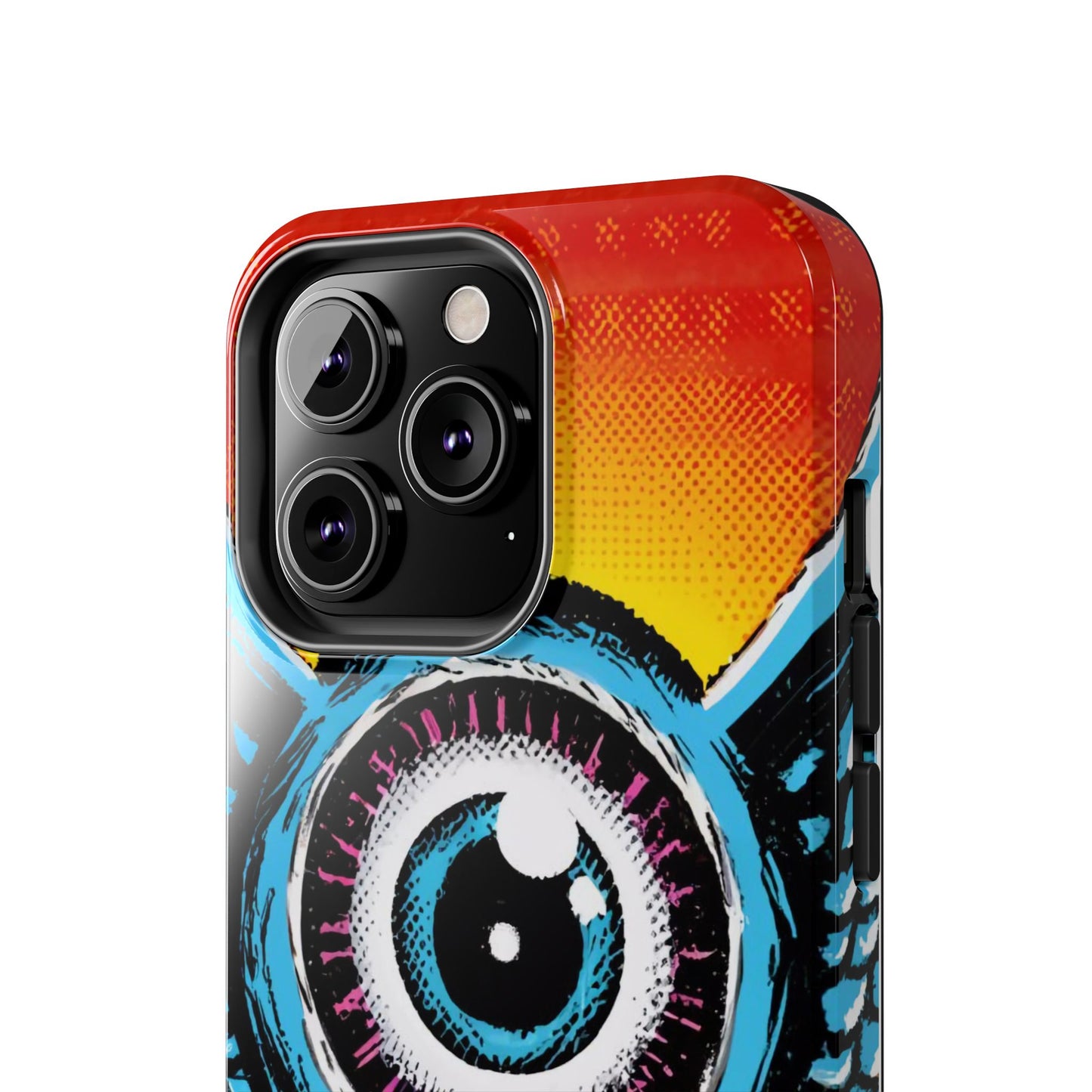 Bursting Vision Winged Eye iPhone Case