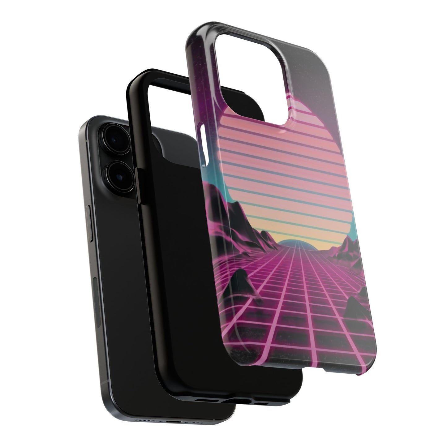 Neon Horizon Defender GridCase