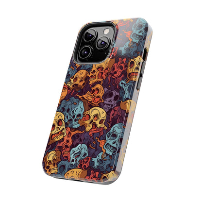 Skeletal Flow - Deathly Protection - Tough Phone Case