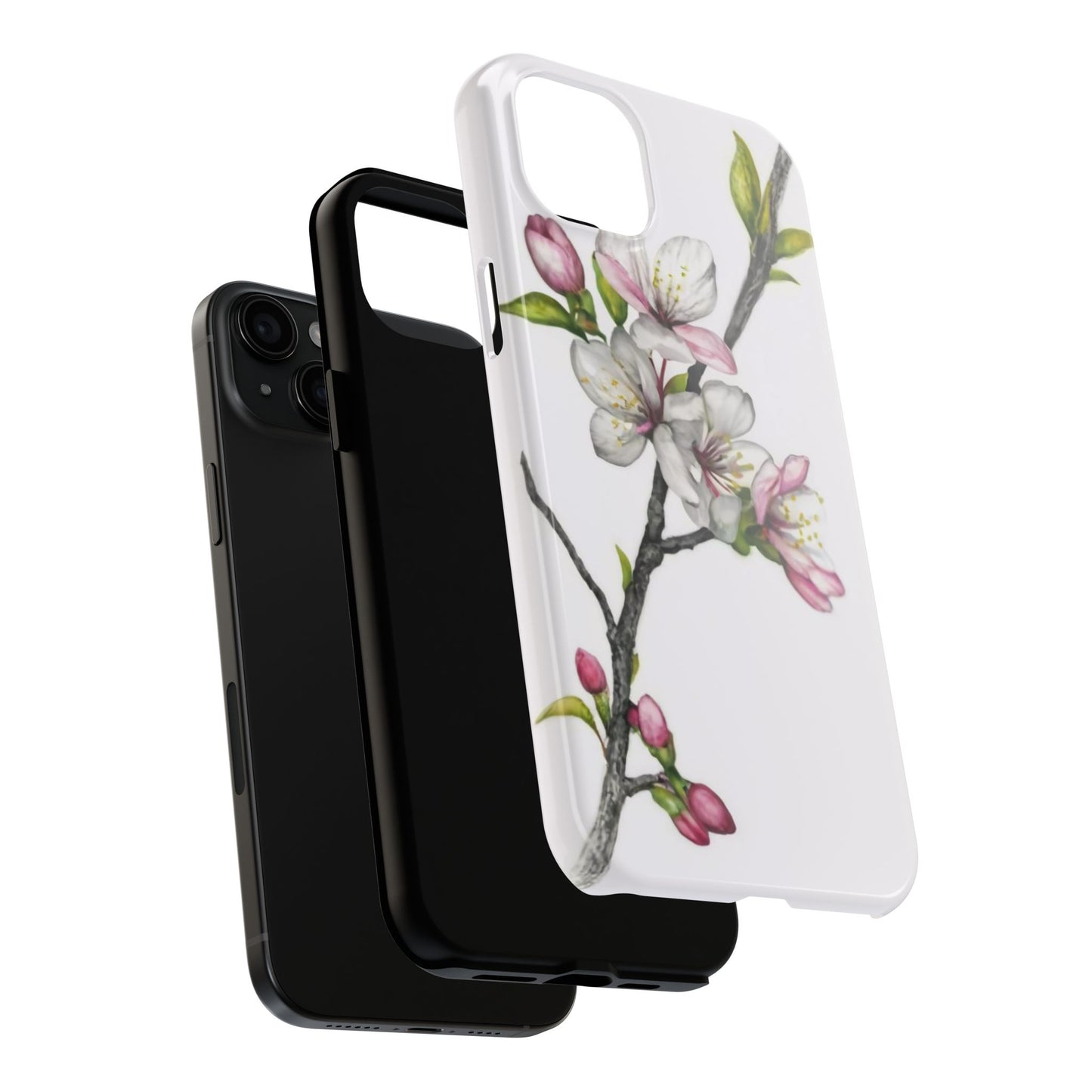 Minimalist Blossom Branch Tough Phone Case