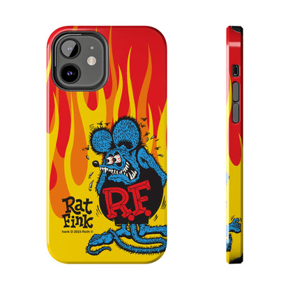 Fink Flames - Yellow/Red - Tough Phone Case