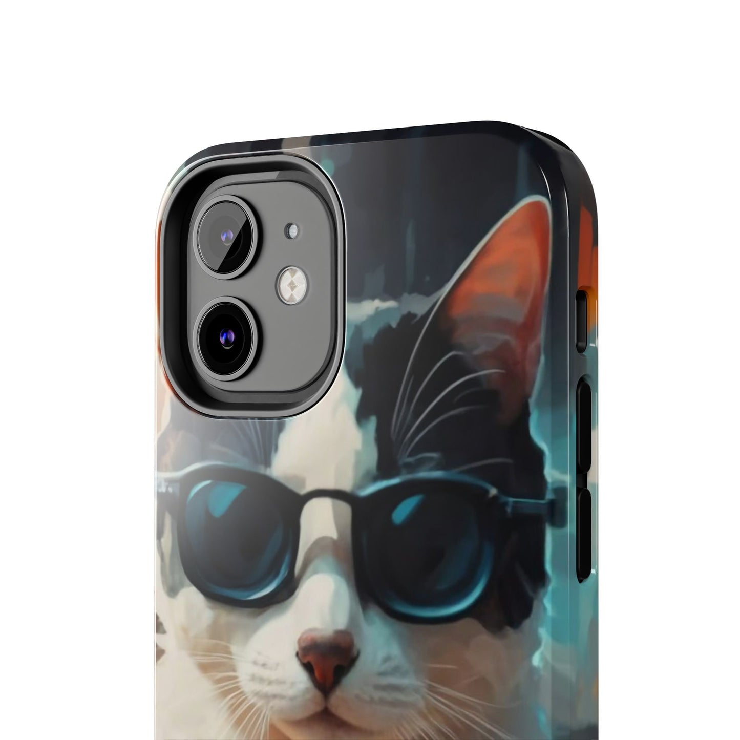 CoolCat Dinner Date Tough Phone Case