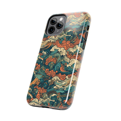 Vibrant Waves - Wave of Colors - Tough Phone Case