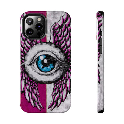 Dual-Tone Winged Eye iPhone Case