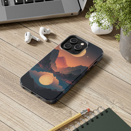 Mountain Moonlight Defender Case