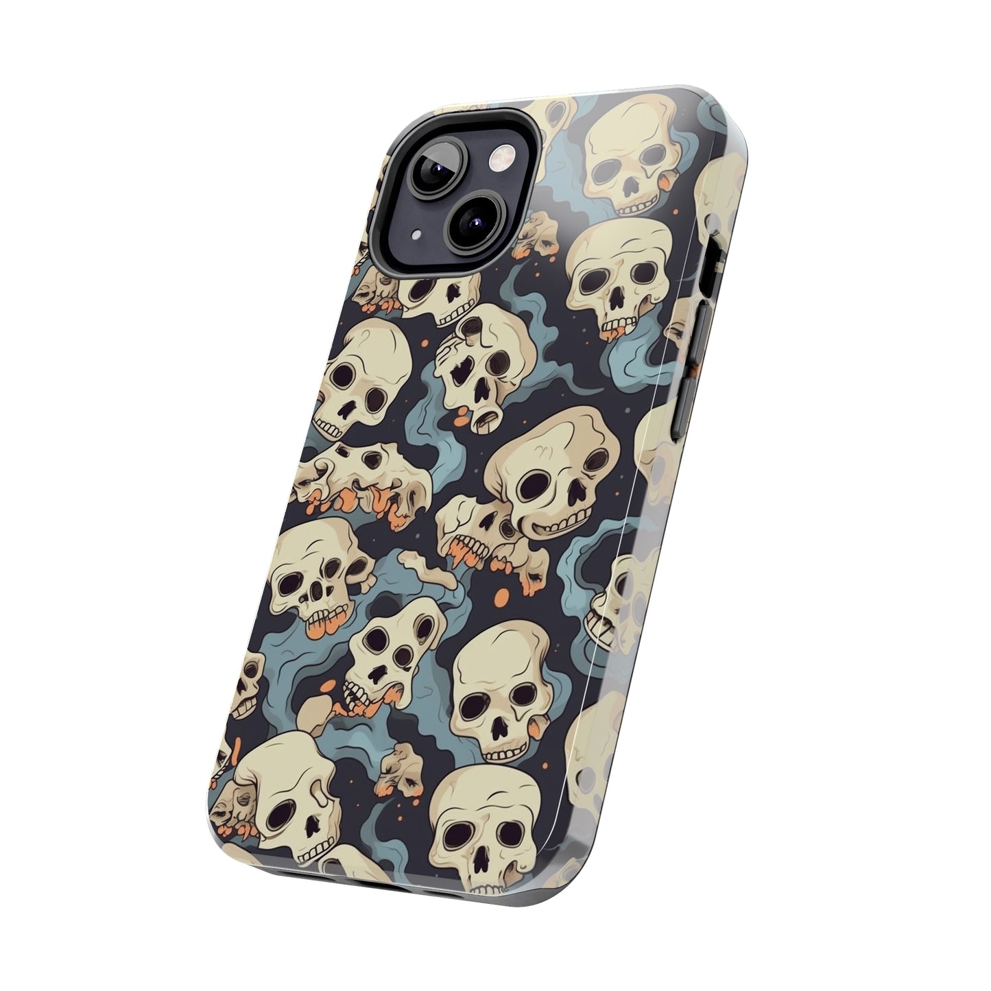 Skull Flow - Deathly Protection - Tough Phone Case