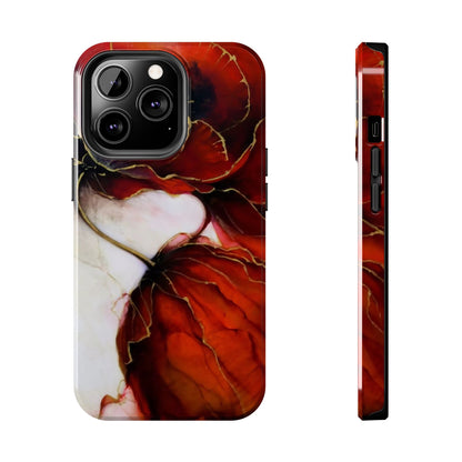 Ethereal Blossom Alcohol Ink Tough Phone Case