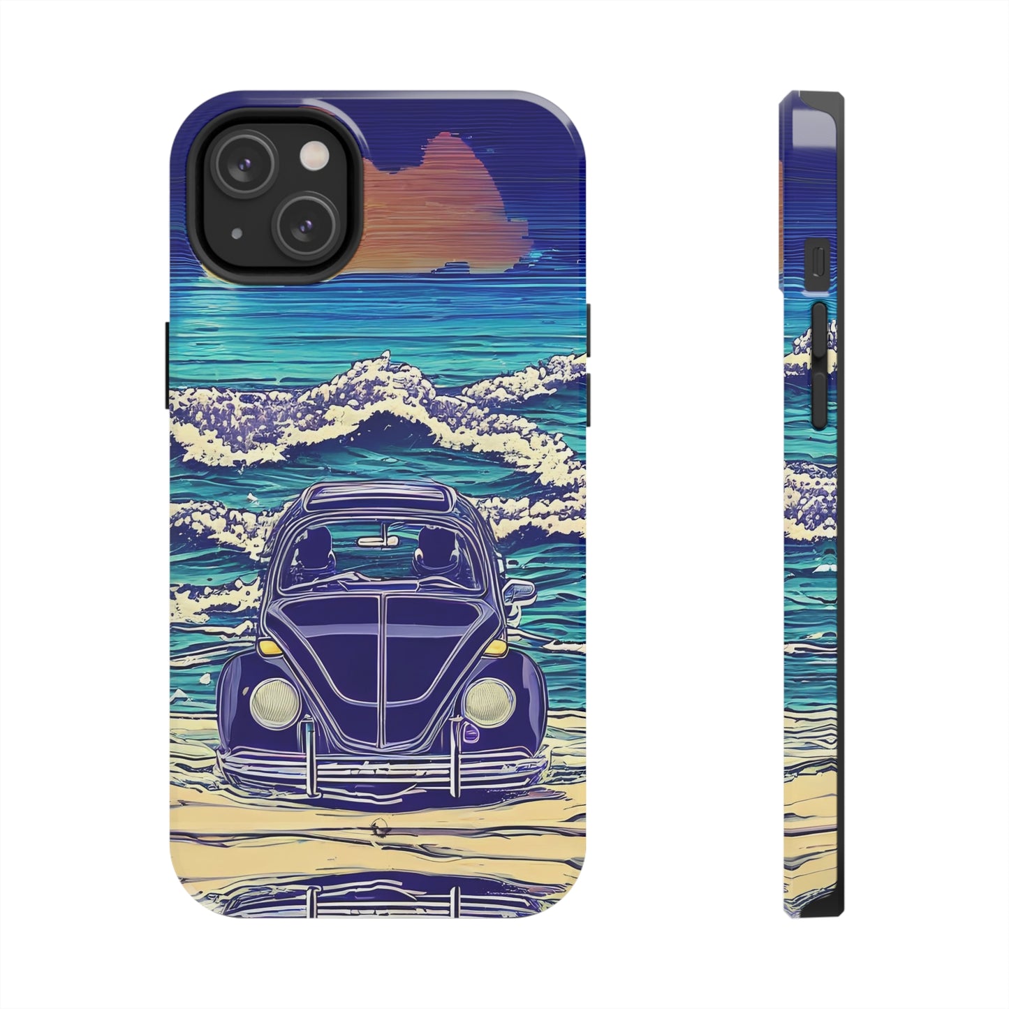 Blue VDub Beetle - Tough Phone Case