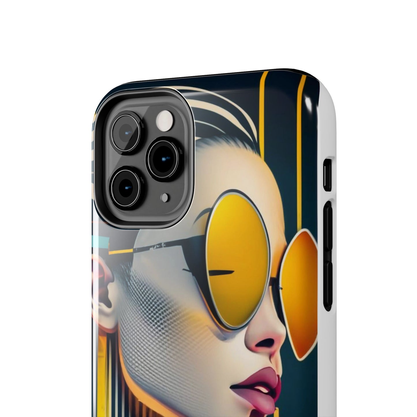 Shinkawa-Inspired Sunglasses Woman Tough Phone Case