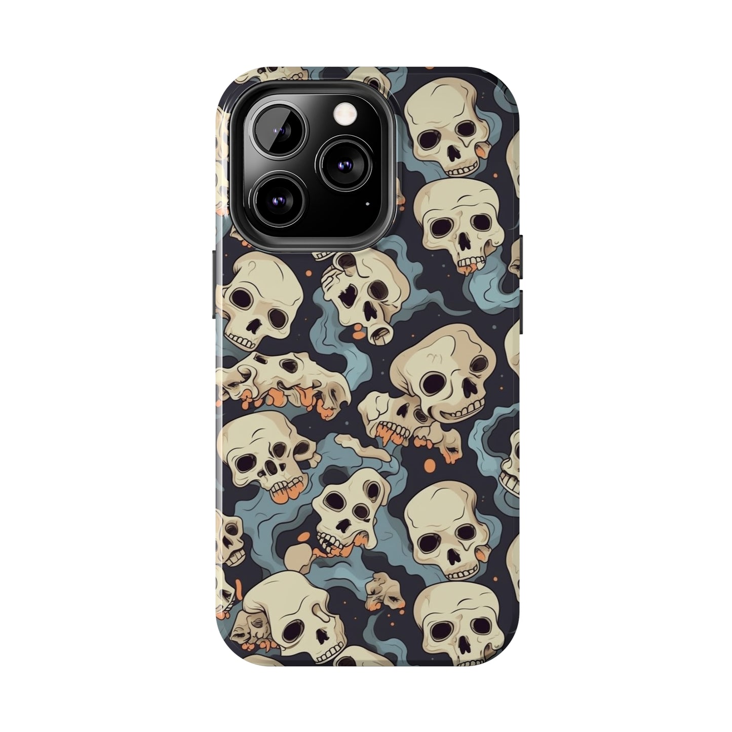 Skull Flow - Deathly Protection - Tough Phone Case