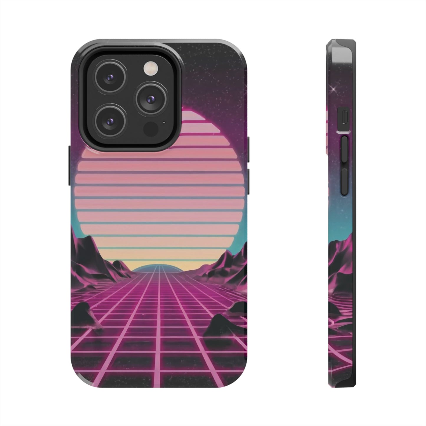 Neon Horizon Defender GridCase