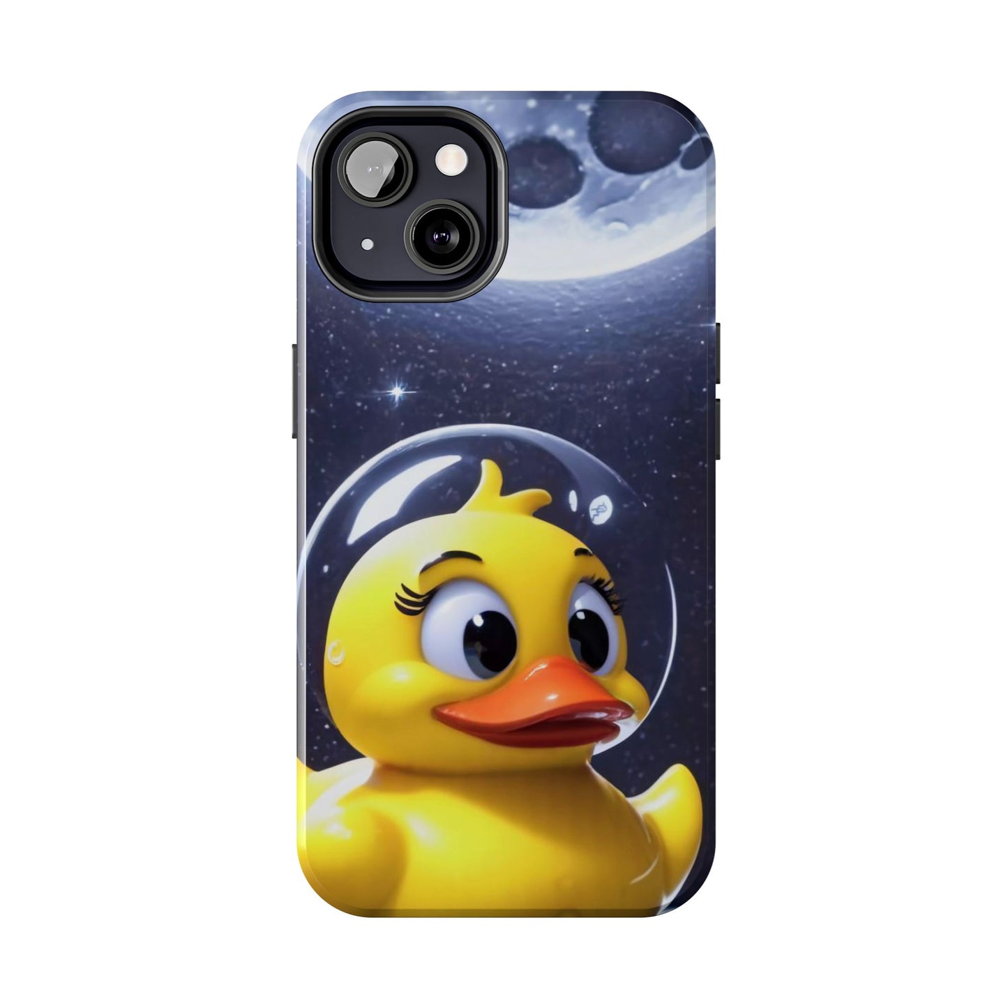 Lunar Space Duck Adventure Tough Phone Case