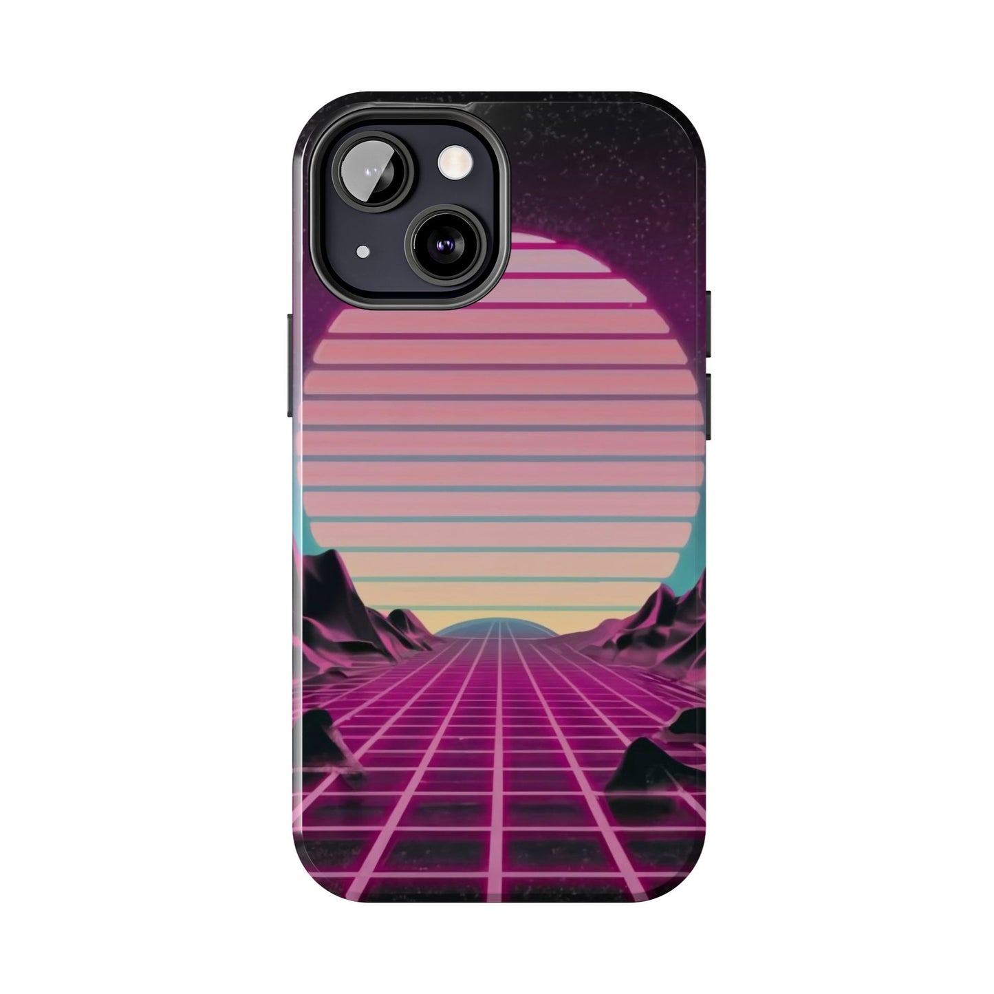 Neon Horizon Defender GridCase