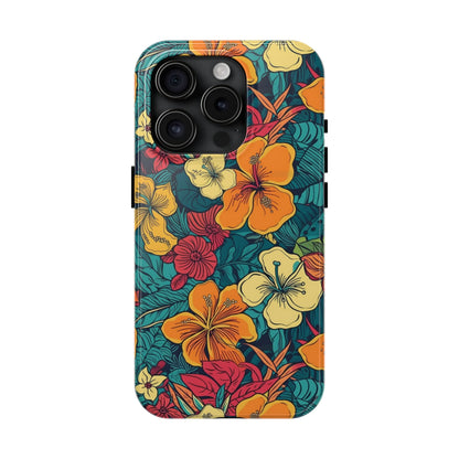 Brilliant Lokelani - Hawaiian Tough Phone Case