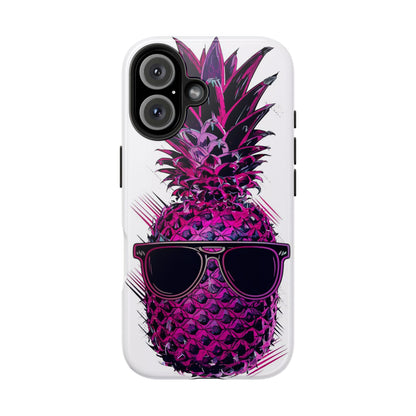 Pineapple Paradise Sunglasses Tough Phone Case